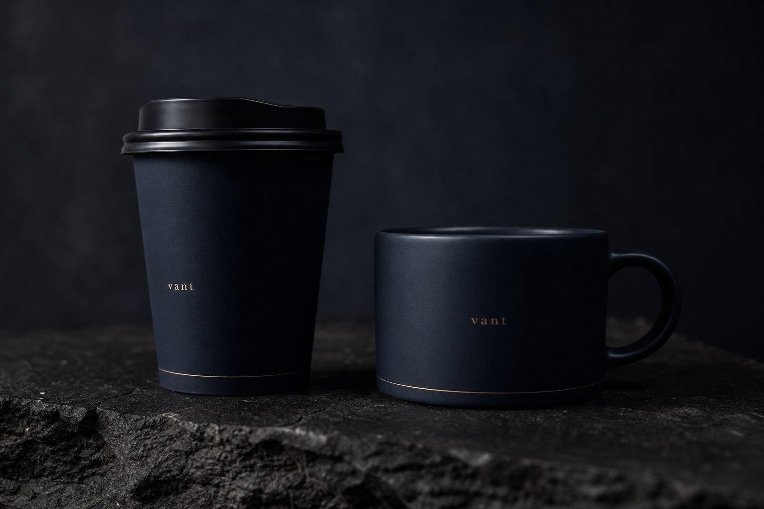VANT cups in the navy mood
